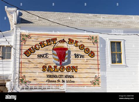 bucket of blood saloon virginia city nevada history